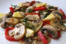 Mantarlı Mezeler Tarifi ve Malzemeleri